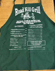 Delantal Road Kill Grill verde de Augusta Sportswear - Imagen 1 de 3