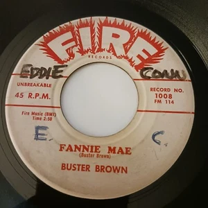 Buster Brown - Fannie Mae / Lost In A Dream (Fire 1008) - Bild 1 von 2