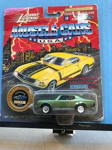 1/64 JOHNNY LIGHTNING MUSCLE CARS USA 1970 CHEVROLET CHEVELLE SS GREEN - Picture 1 of 2
