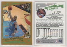 2005-06 Topps Chrome Gold Refractor /99 Steve Francis #96