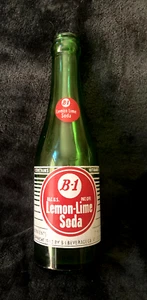 Vtg. B-1 Lemon-Lime Soda Bottle.7oz. St. Louis..Bottled in Dickson City, PA. ACL - Picture 1 of 5