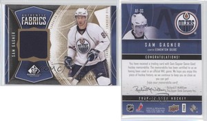 2009-10 SP Game Used Edition Authentic Fabrics Gold /100 Sam Gagner #AF-SG