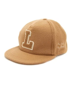 LARDINI tobacco brown L wool baseball cap Size Medium authentic NWT Italy - Picture 1 of 14