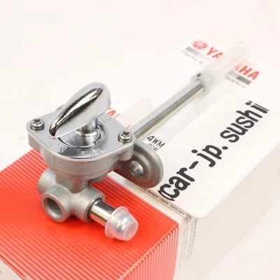 Válvula de combustible Yamaha genuina 99-09 V Star 1100 XVS 1100 palanca Petcock 4WM-24500-10 Foto 1 de 4