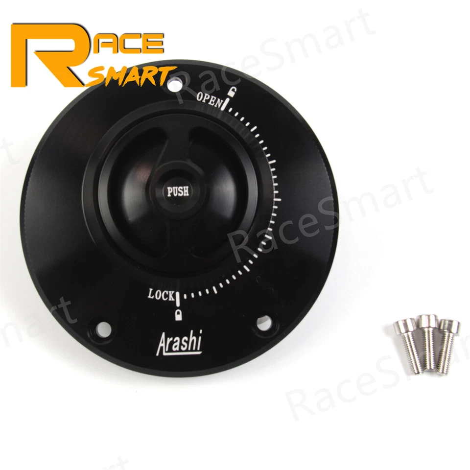 Tampa do tanque de gasolina combustível sem chave para Kawasaki ZZR1200 2002-2005 ZZR600 2005-2009 - Imagem 1 de 4