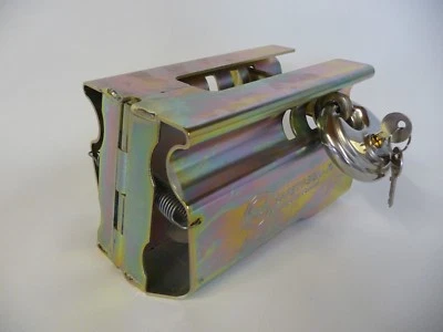 Diebstahlsicherung Anhänger Kastenschloss + Schloss L0048 - Bild 1 von 2