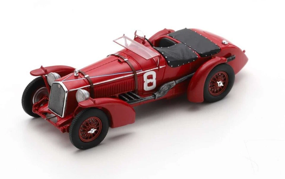Alfa Romeo 8C Winner 24H Le Mans 1932 Sommer Chinetti #8 43LM32 Spark 1/43 - Photo 1/1