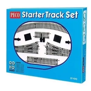 Peco ST-100 HO Scale HO SETRACK STRTR SET - Picture 1 of 4