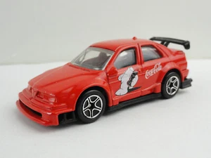 1999 Matchbox Coca-Cola Alfa Romeo 155 (Red Polar Bear) - LOOSE - Picture 1 of 7