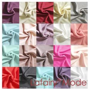 Stola Scarf for Wedding Dress/Evening Dress Chiffon Many Colors to Choose From Lafairy - Picture 1 of 32