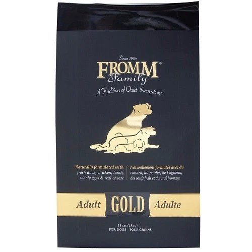 Fromm Gold Holistic Adult Dry Dog Food Chicken Lamb Duck with Grains 30 lb