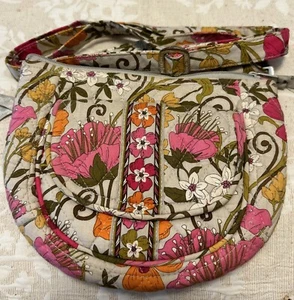 Borsa a tracolla Vera Bradley cotone multicolore piccola floreale - Foto 1 di 6