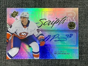 Alexander Romanov 2024-25 Upper Deck SPx Hockey Super Scripts Auto #SS-AR - Imagen 1 de 2