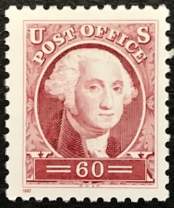 1997 Scott #3140a - 60¢ - GEORGE WASHINGTON - PACIFIC 97 - Single Mint NH - Picture 1 of 1