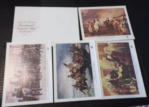 US Stamps- 1976 Bicentennial sheets- Scott #s 1686-1689 w/envelope (G318) - Picture 1 of 1