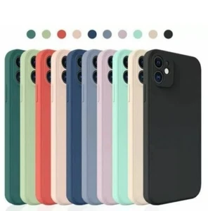 Case For iPhone 15 14 Pro Max Plus 13 11 12 XR 7 8 SE Shockproof Cover Silicone - Picture 1 of 20