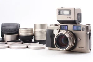 [Fast neuwertig] CLA'd Contax G2 analoge Sucherkamera 28 45 90 Objektiv TLA200 JAPAN - Bild 1 von 14