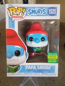 Funko Pop! Television The Smurfs PAPA Smurf Limited Edition Figure *Y24 - Picture 1 of 5