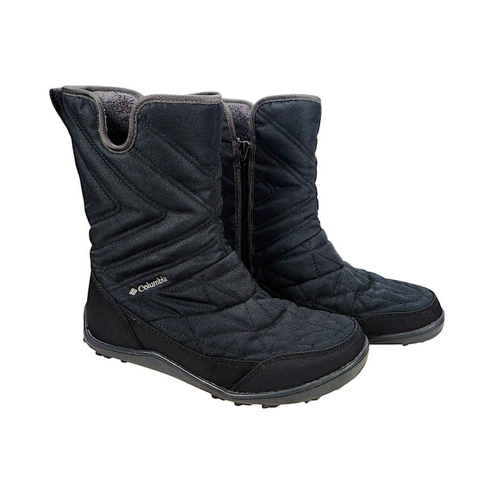Botas de Senderismo Columbia Minx Slip III Negras Omni Grip Para Mujer Talla 7 EE. UU. Foto 1 de 4