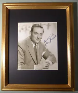 GUY LOMBARDO Auld Lang Syne BAND LEADER SIGNED HANDSIGNIERT 8 X 10 MIT COA - Bild 1 von 4