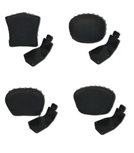 Studded Fixed Position Driver's Backrest - '99-up Yamaha Road Star 1600cc 1700cc - Picture 1 of 6
