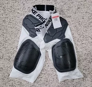 Nike Pro HyperStrong Padded Football Shorts Girdle AQ2732-100 Mens Size Large - Picture 1 of 8
