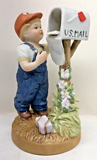 Vintage 1983 Limited Edition Country Store Little Farmer Little Slugger Mailbox