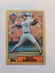 1987 Topps Ron Darling #75 NM - Bild 1 von 1