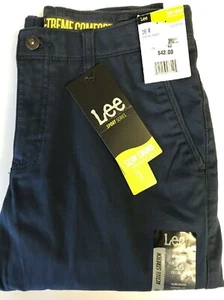 Lee Boy's Slim Chino Jeans NAVY BLUE Size 16 Regular NEW Retail $42.00 NWT - Picture 1 of 4