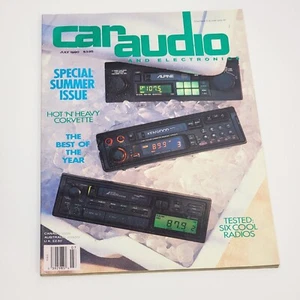 NOS - NEW OLD STOCK - 1990 Juli Car Audio and Electronics Magazine Summer Issue - Bild 1 von 24