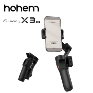 Hohem iSteady X3 SE  3-Axis Gimbal Handheld Stabilizer AI Face Follow for iPhone - Picture 1 of 9