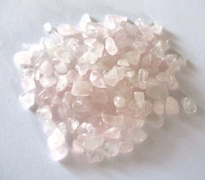 100 gr. Rosenquarz Splitter-Edelstein zum kreativ gestalten-Edelsteinbäumchen - Bild 1 von 2