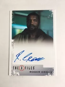 Akte X Staffel 10 & 11 Roger Cross als Offizier Wentworth Autogramm - Bild 1 von 1