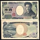 JAPAN 1000 1,000 YEN 104 b 2004 BACTERIOLOGIST MT.FUJI UNC MONEY BILL BANK NOTE