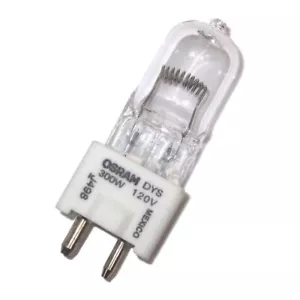 58497 Osram DYS 300W 120V T6 GZ9.5 Clear Halogen Lamp - Picture 1 of 1