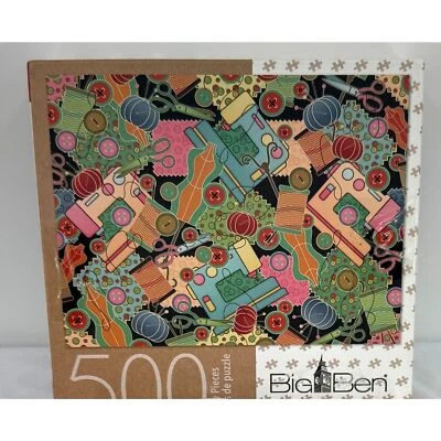 Rompecabezas 500 Piezas Costura Collage Big Ben 18 x 24  Foto 1 de 4