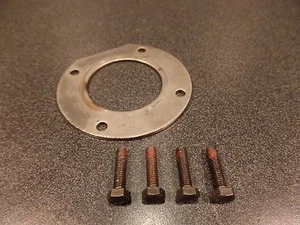 1981 1982 HUSQVARNA 420 AE AXE CLUTCH SIDE CRANKSHAFT CRANK SHAFT PLATE  - Picture 1 of 10