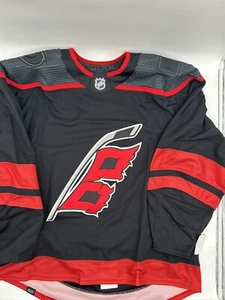 Carolina Hurricanes Adidas PrimeGreen MiC Authentic Alternate Red Jersey - 60 - Picture 1 of 5