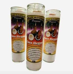 Coco Eleggua Veladora, Coconut Elegua Fixed Candle. - Picture 1 of 1
