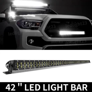 Apto para 95-04 TOYOTA Tacoma 42" pulgadas barra de luz LED recta techo combo haz lámpara - Imagen 1 de 8
