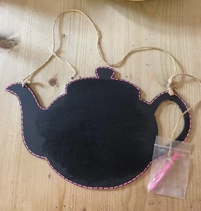 Tea Pot Chalkboard - Picture 1 of 3