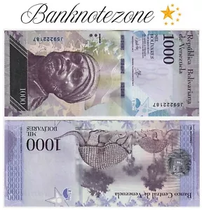 Venezuela 1000 Bolivares 2017 P95 (UNC) #909# - Bild 1 von 3