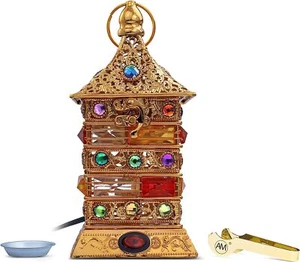 LED Elektrischer Räuchergefäß - Bakhoor Insence Halter - Weihrauch Harz Brenner - Bild 1 von 12