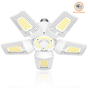 LED Garage Light E26 E39 Base Deformable Basement Workshop Lighting Lamp 125Watt - Picture 1 of 8