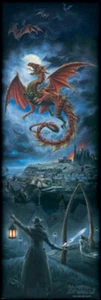 2004 Alchemy Gothic: Devil Take the Wyrm TÜR Poster 53 cm x 158 cm 21" x 62" - Bild 1 von 2
