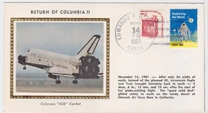 TurtlesTradingPost- Edwards AFB, VA 1981 Return of Columbia II- Colorano Silk - Picture 1 of 1