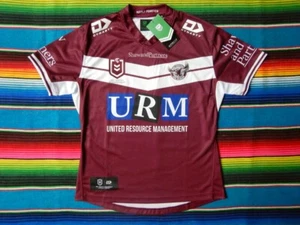 2021 Manly Sea Eagles NRL New Rugby League Football Home Jersey - Size Medium - Picture 1 of 6