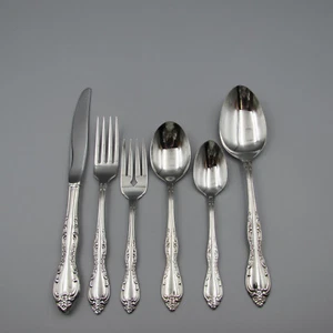 Oneida Stainless Flatware BOURBON Service for Eight - 50pc Set * Made in the USA - Picture 1 of 3