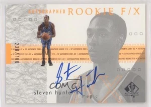 2001-02 SP Authentic Auto Rookie F/X /700 Steven Hunter #132 Rookie Auto RC - Picture 1 of 4