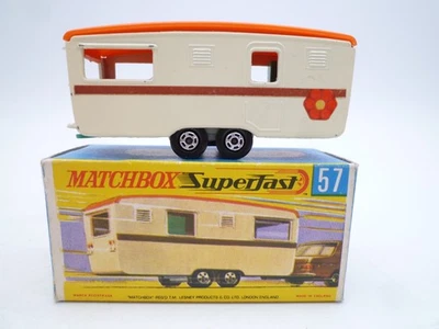 CARAVANA MATCHBOX SUPERFAST Nº57d ECCLES VINTAGE EN CAJA ORIGINAL 1970 Foto 1 de 4